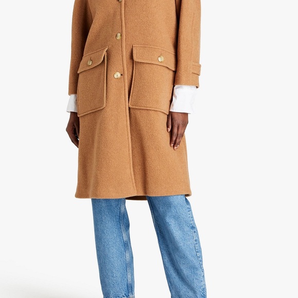 American Vintage Wool Blend Coat (Size M) - Picture 3 of 3